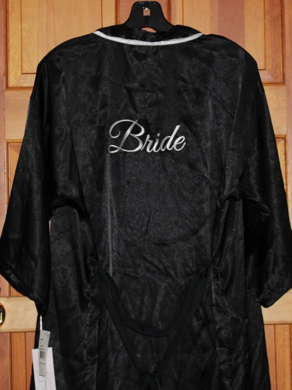 Linea Donatella "Bride" Satin Robe - Picture 3 of 6